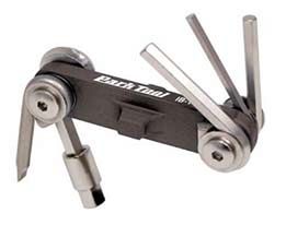Park Tool - IB-1 - Folding I-Beam Hex Wrench Screwdriver Set