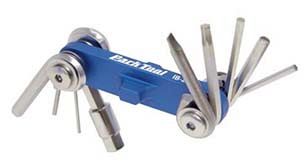 Park Tool - IB-2 - Folding I-beam, Hex Wrench, Screwdriver, Torx Set
